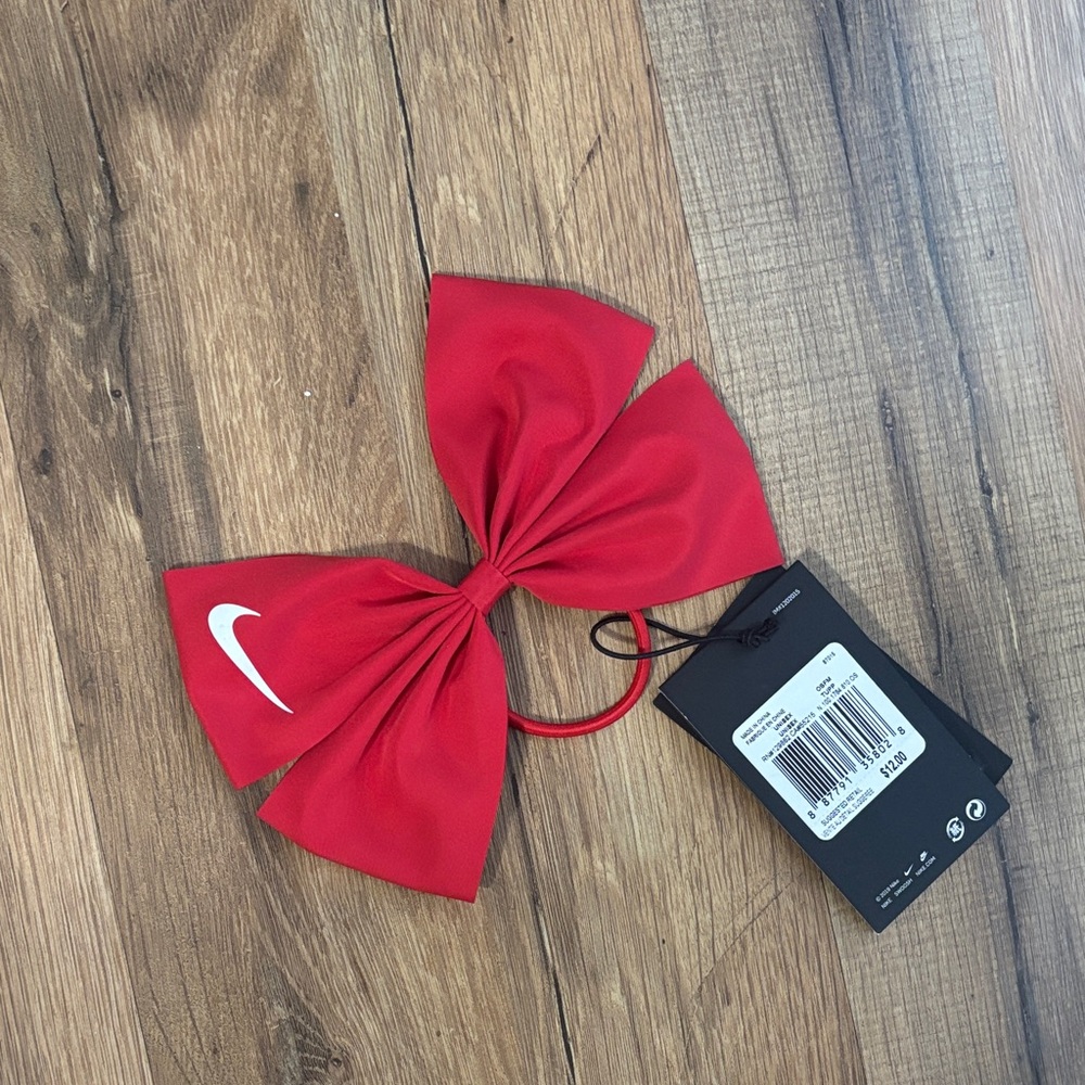 Nike Red Bow with Logo